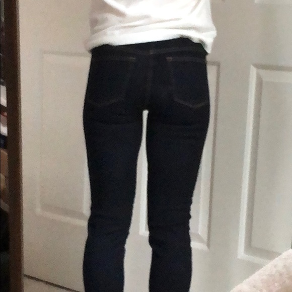 J Crew Factory Super Dark Blue Skinny Jeans - Picture 2 of 7